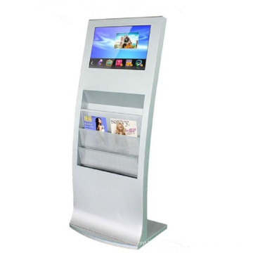 22 Inch Stand Alone Digital Signage with News Paper and Magazine LCD Display